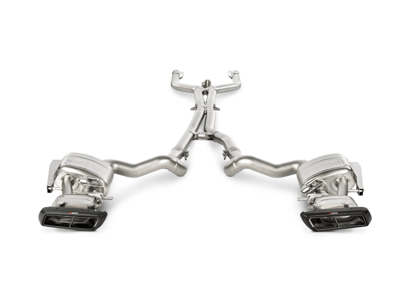 Akrapovic E-ME/T/3 Akrapovic 16-17 Mercedes-AMG C63 Coupe (C5) Evolution Link Pipe Set (Titanium) - Fits 2015-2018 Mercedes-Benz C63 AMG thumbnail 3