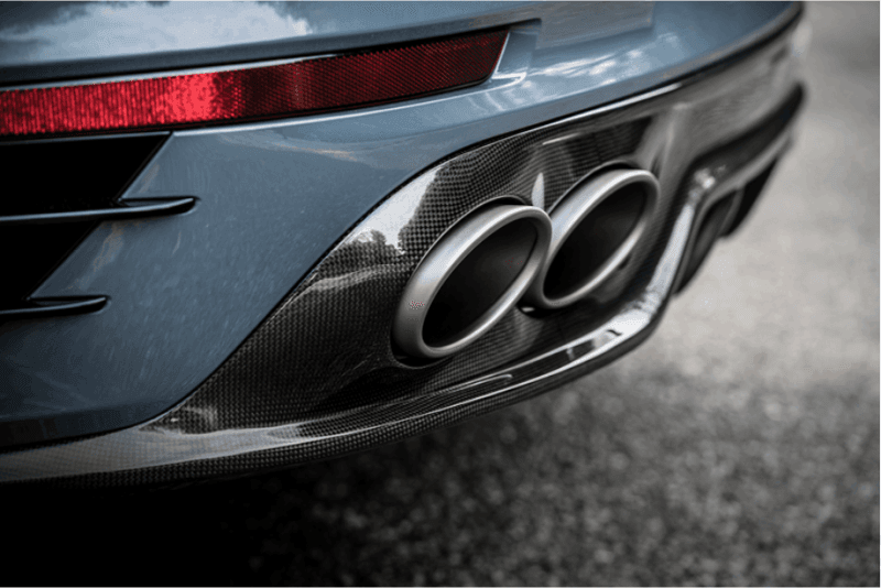 Akrapovic DI-PO/CA/4/M Akrapovic 16-17 Porsche 911 Turbo/Turbo S (991.2) Rear Carbon Fiber Diffuser - Matte - Fits 2016-2019 Porsche 911 thumbnail 4