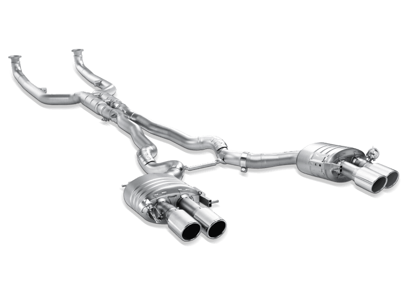 Akrapovic ME-BM/T/6H Akrapovic 13-17 BMW M6 Gran Coupe (F06) Evolution Line Cat Back (Titanium) (Req. Tips) - Fits 2014-2019 BMW M6 Gran Coupe thumbnail 2