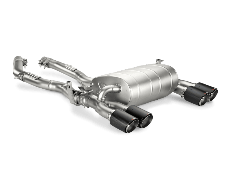 Akrapovic M-BM/T/8H Akrapovic 14-17 BMW M3/M4 (F80/F82) Slip-On Line (Titanium) (Req. Tips) - Fits 2015-2020 BMW M4 thumbnail 2