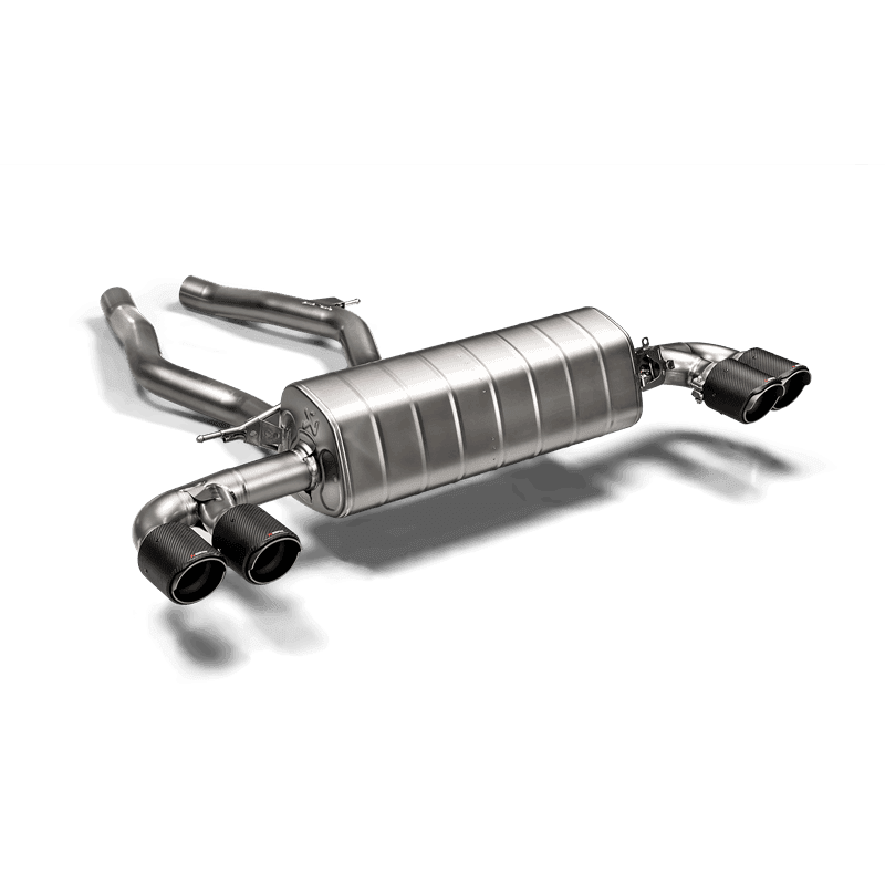 Akrapovic S-BM/T/9H Akrapovic 2019 BMW Z4 M40i (G29) Slip-On Line (Titanium) w/Carbon Fiber Tips - Fits 2020 BMW Z4 thumbnail 4