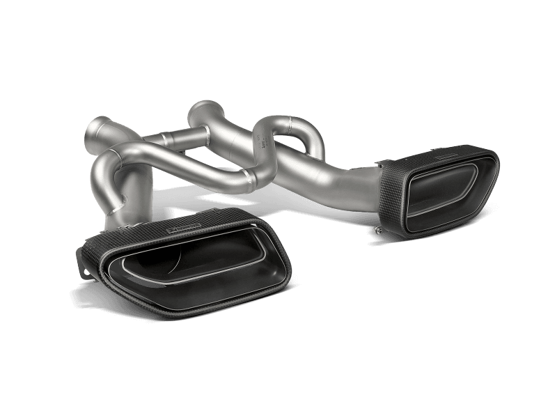 Akrapovic S-MC/TI/2 Akrapovic 14-17 McLaren 650S/650S Spyder Slip-On Line (Titanium) w/ Carbon Tips - Fits 2015-2017 McLaren 650S thumbnail 3