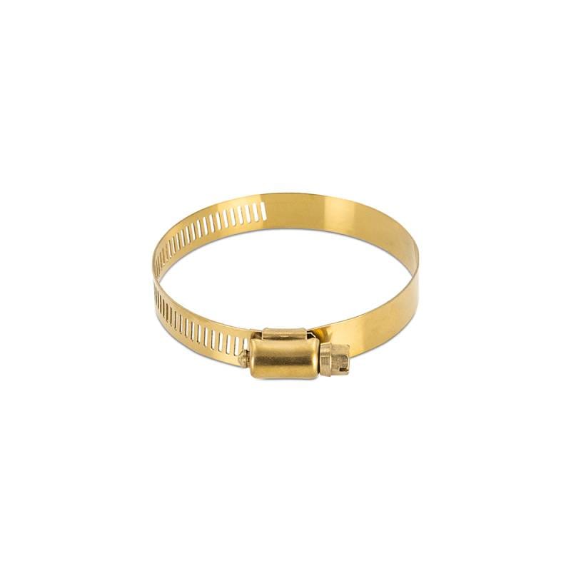 Mishimoto MMCLAMP-WG-27HTGD Mishimoto High-Torque Worm Gear Clamp 0.55in.-0.1.06in. (14mm-27mm) - Pack of 10 - Gold thumbnail 2