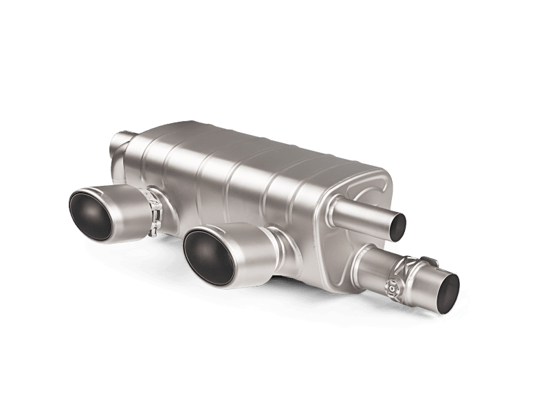 Akrapovic S-PO/TI/5H Akrapovic 16-17 Porsche 911 Carrera S/4/4S/GTS (991.2) Slip-On Line (Titanium) w/ Titanium Tips - Fits 2016-2019 Porsche 911 thumbnail 2