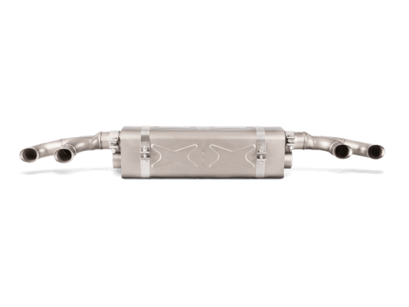 Akrapovic S-PO/TI/6H Akrapovic 16-17 Porsche 911 Turbo/Turbo S (991.2) Slip-On Line (Titanium) (Req. Tips/Diffuser) - Fits 2016-2019 Porsche 911 thumbnail 2