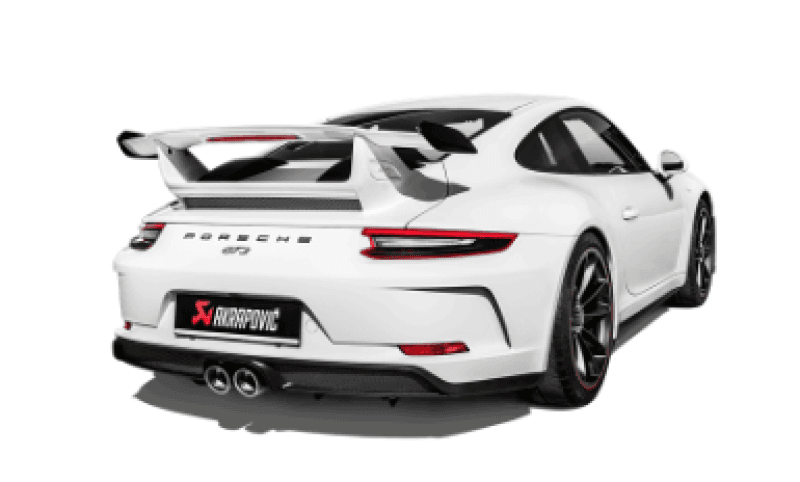 Akrapovic S-PO/TI/8 Akrapovic 2018 Porsche 911 GT3 (991.2) Slip-On Race Line (Titanium) w/o Tail Pipe Set - Fits 2014-2019 Porsche 911 thumbnail 2