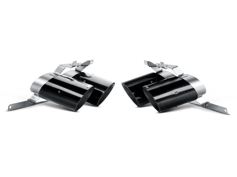 Akrapovic TP-CT/7 Akrapovic 09-14 Lamborghini Gallardo LP 550-2 Coupe Tail Pipe Set (Carbon) - Fits 2008-2014 Lamborghini Gallardo thumbnail 2