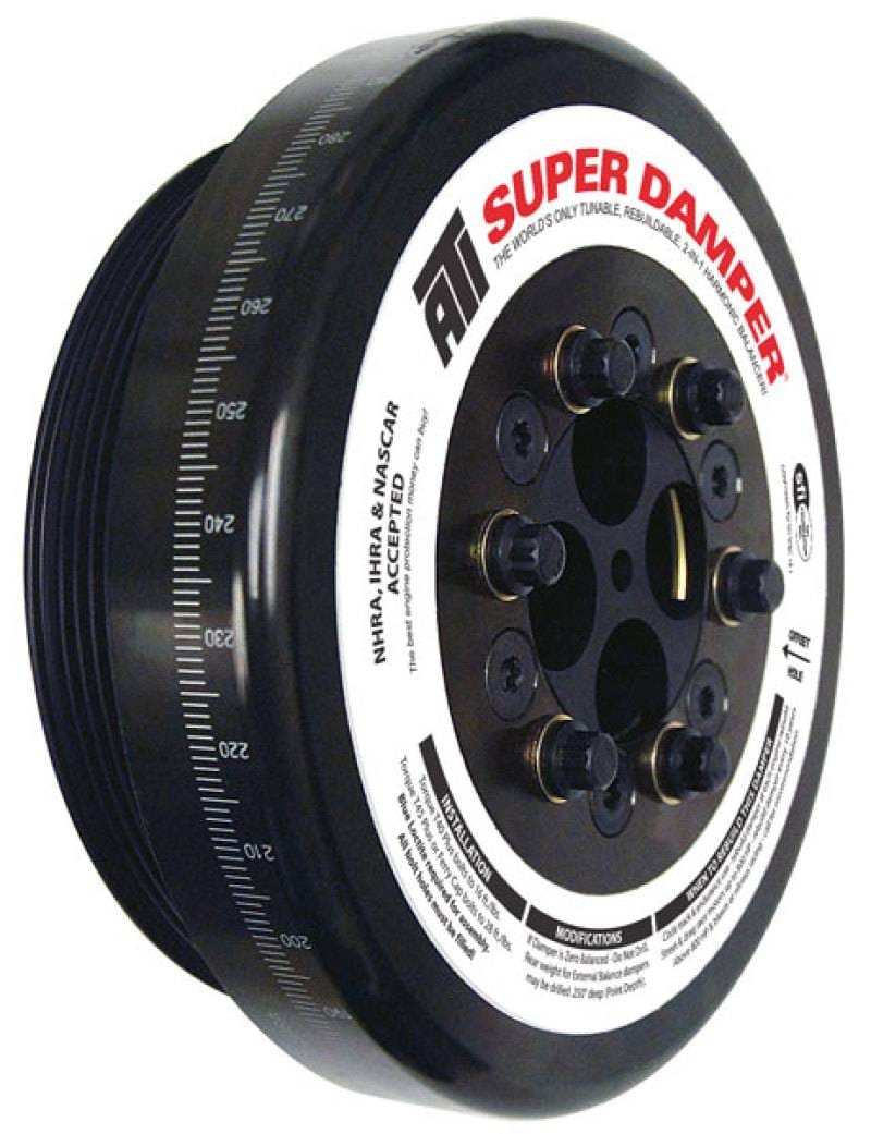 ATI ATI917365 ATI Damper - 8.074in - Steel - 8 Grv - Cummins - 4BT - 6BT - 3.9L - 5.9L - 3 Ring - Diesel thumbnail 2