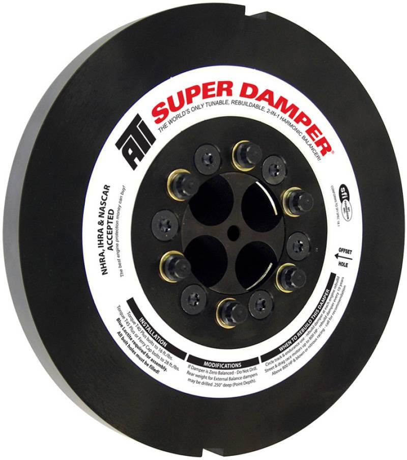 ATI ATI917373 ATI Damper - 9.25in - Steel - 8 Grv - Cummins 6BT - 5.9L - 92-98 - 2 Timing Slots - 3 Ring - Diesel thumbnail 2