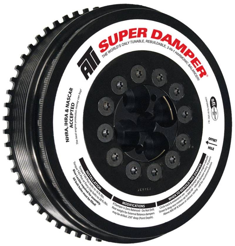 ATI ATI917375 ATI Damper - 7.98in - Steel - 8 Grv - Cummins - 07.5-15 6.7L w/Reluctor Wheel - 3 Ring Hvy - Diesel thumbnail 2