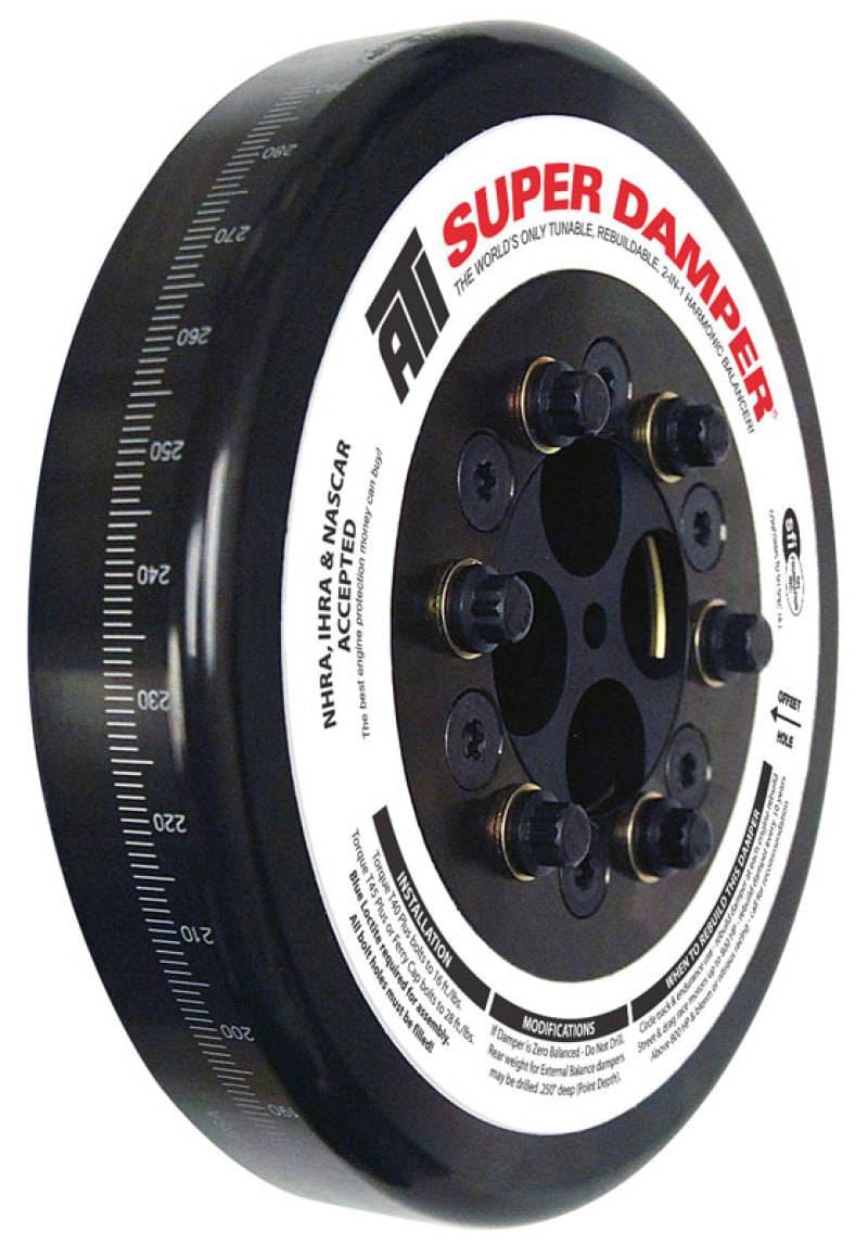 ATI ATI917365C ATI Damper - 8.074in - Steel - Cummins - 4BT -6BT - Competition Only - 3 Ring Hvy - Diesel thumbnail 2