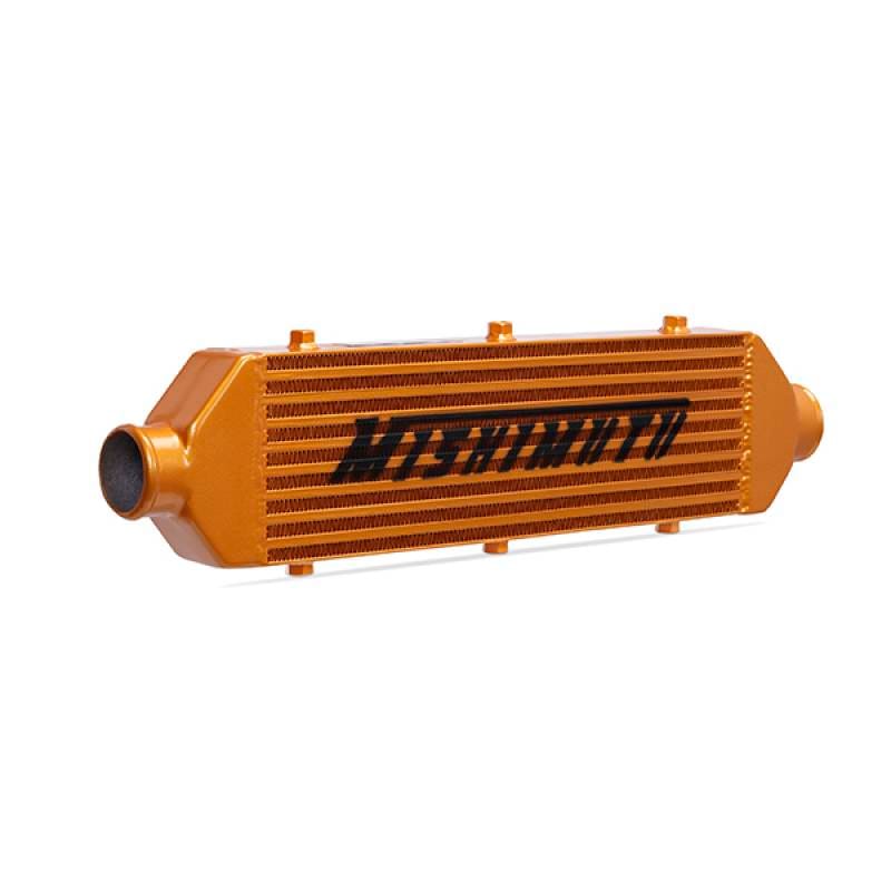 Mishimoto MMINT-UZG Mishimoto Universal Gold Z Line Intercooler Overall Size: 28x8x3 Core Size: 21x6x2.5 Inlet / Outlet thumbnail 8