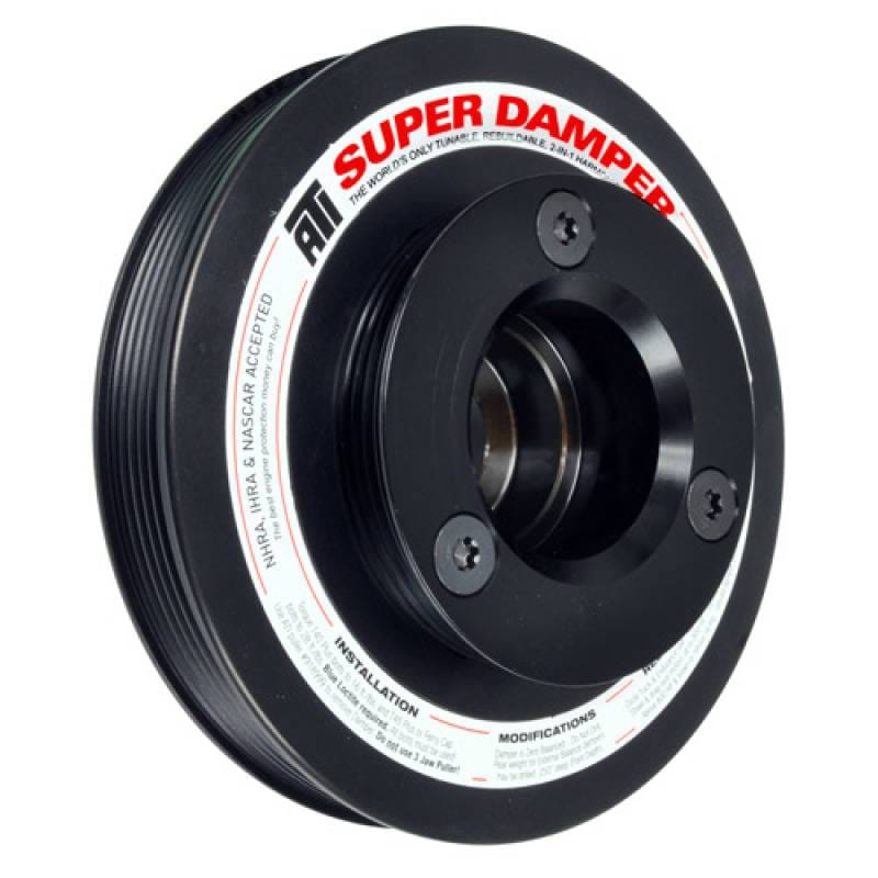 ATI ATI918468 ATI Damper - 6.78in - Alum - 4 & 6 Grv - Honda H22 - Street - 4 Percent & 9 Percent OD Sizes thumbnail 2