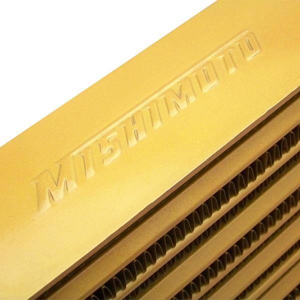 Mishimoto MMINT-UMG Mishimoto Eat Sleep Race Special Edition Gold M-Line Intercooler thumbnail 4