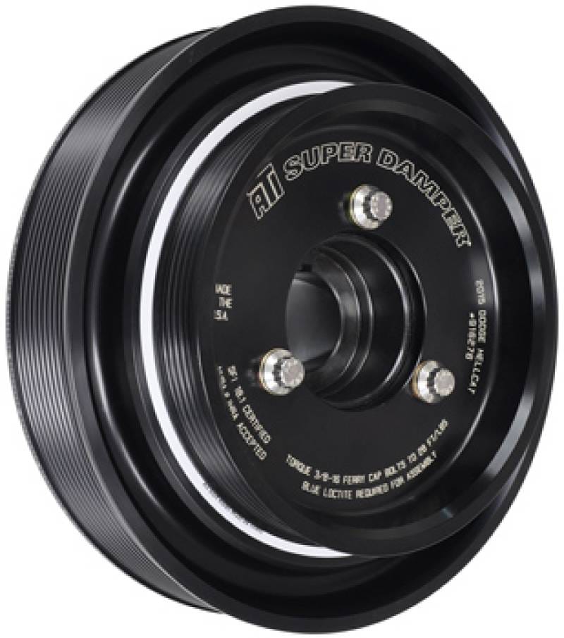 ATI ATI918484 ATI Damper - 7.95in - Alum - 12 & 6 Grv - Dodge - 5.7L - Nhra Drag Pak - Challenger - 3 Ring thumbnail 2