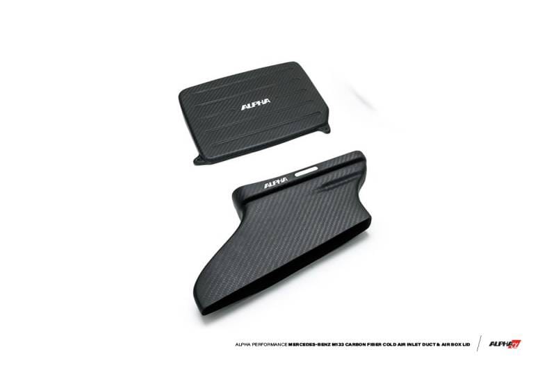 AMS ALP.19.08.0003-1 AMS Performance 14-18 Mercedes-Benz CLA 45 AMG 2.0T Alpha Cold Air intake w/Carbon Fiber Lid & Duct thumbnail 2