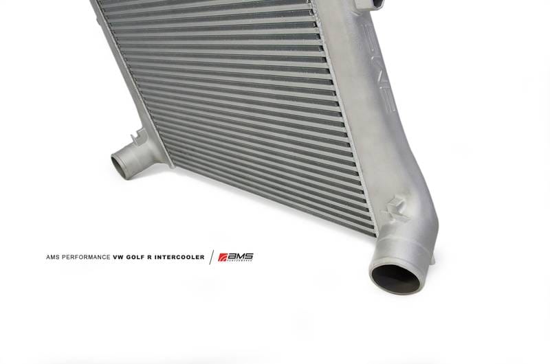 AMS AMS.21.09.0001-1 AMS Performance 2015+ VW Golf R MK7 Front Mount Intercooler Upgrade w/Cast End Tanks thumbnail 2