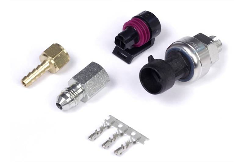 Haltech HT-010130 Haltech 7 Bar TI MAP Sensor 1/8 NPT w/Plug & Pins/-4 AN & 5mm Hosetail Adaptors thumbnail 2