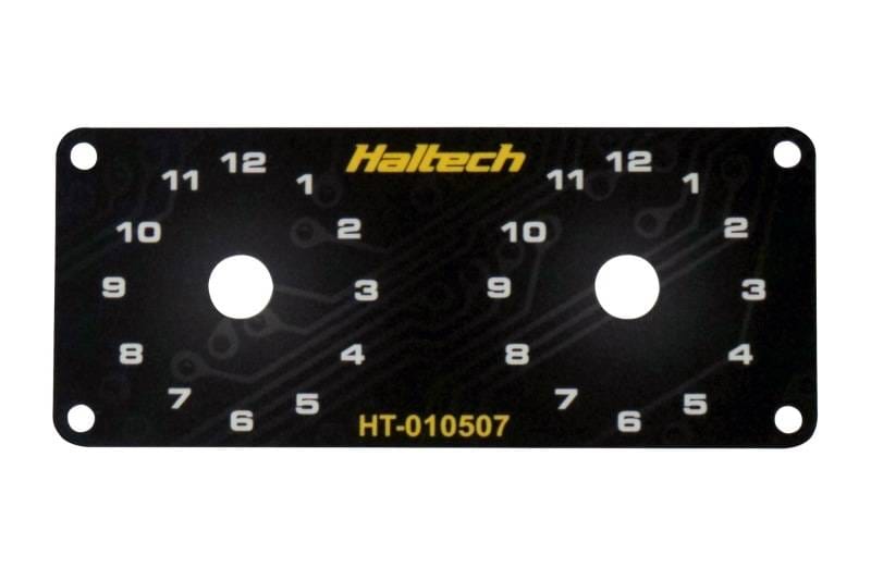 Haltech HT-010507 Haltech Dual Switch Panel w/Yellow Knob thumbnail 2