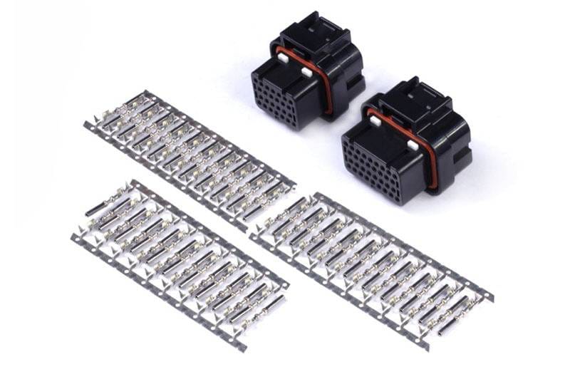 Haltech HT-030001 Haltech AMP 26 & 34 Pin 4 Row 3 Keyway Superseal Connector Set Plug & Pins thumbnail 2