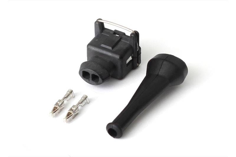 Haltech HT-030300 Haltech Bosch EV1 (Square) 2 Pin Junior Timer Female Connector Plug & Pins thumbnail 2