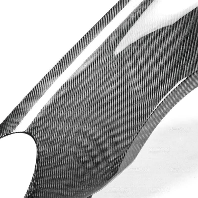 Seibon Carbon FF1011VWG6-W Seibon 10-12 Volkswagen Golf Carbon Fiber Fenders - Wide thumbnail 10