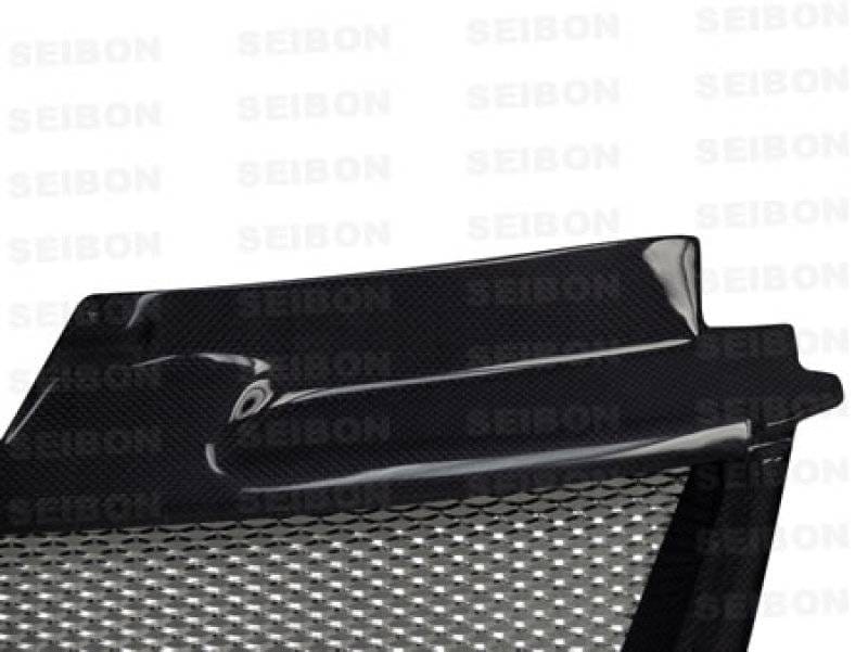 Seibon Carbon FG0607VWGTI-TD Seibon 06-08 VW Golf GTi TD Carbon Fiber Front Grill thumbnail 6