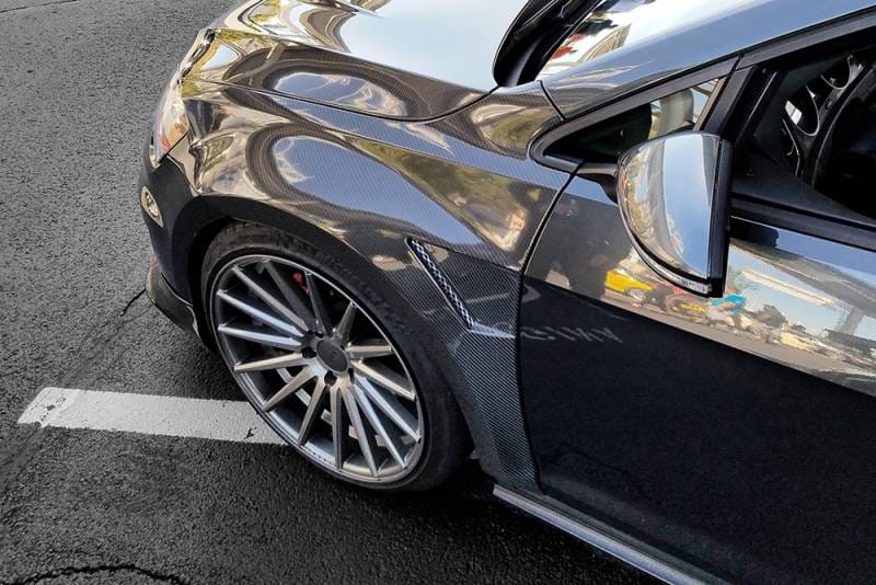 Seibon Carbon FF12VWG7-W Seibon 2015+ Volkswagen Golf MK7 Wide Carbon Fiber Fenders (pair) thumbnail 4