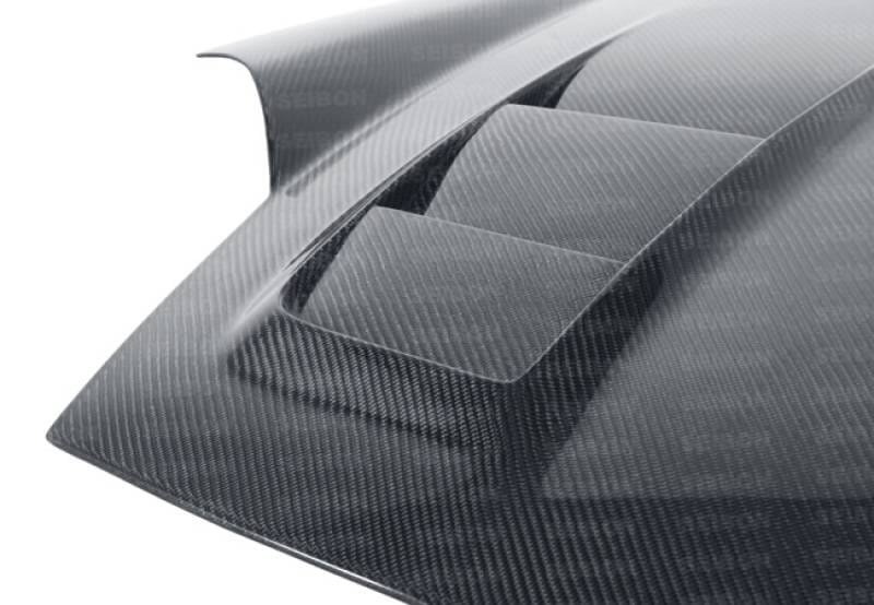 Seibon Carbon HD0005TYMRS-TS Seibon 00-05 Toyota MR-S (ZZW30L) TS-Style Carbon Fiber Hood thumbnail 2
