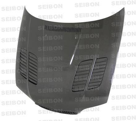 Seibon Carbon HD0205BMWE462D-GTR Seibon 02-05 BMW E46 2dr GTR-Style Carbon Fiber Hood thumbnail 8