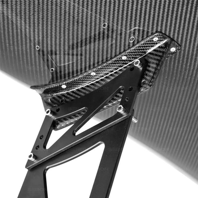 Seibon Carbon GTWING-180 Seibon Universal (70.5in Wide) GT Carbon Fiber Rear Spoiler thumbnail 17
