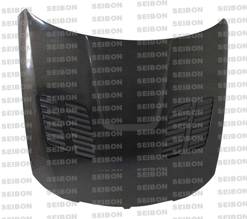 Seibon Carbon HD0507BMWE90-GTR Seibon 05-08 BMW 3 Series 4 dr E90 (Excl M3) GTR-Style Carbon Fiber Hood thumbnail 3