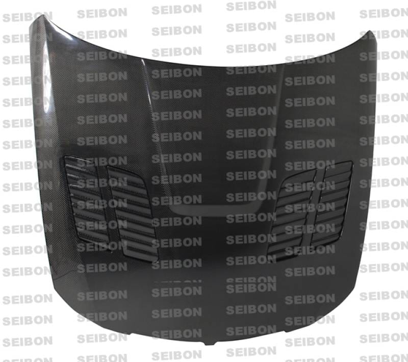 Seibon Carbon HD0507BMWE90-GTR Seibon 05-08 BMW 3 Series 4 dr E90 (Excl M3) GTR-Style Carbon Fiber Hood thumbnail 4
