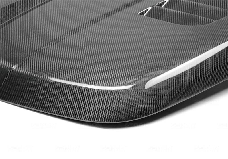 Seibon Carbon HD0512LRRRS-TM Seibon 05-12 Range Rover Sport TM-Style Carbon Fiber Hood thumbnail 6
