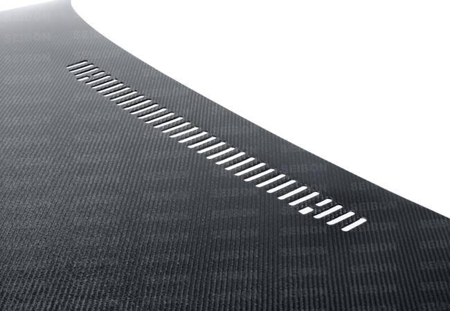 Seibon Carbon HD0205BMWE464D-OE Seibon 02-05 BMW 3 Series 4dr E46 (Manuf Date 7/02-7/06 Models Only) OEM-Style Carbon Fiber Hood thumbnail 15