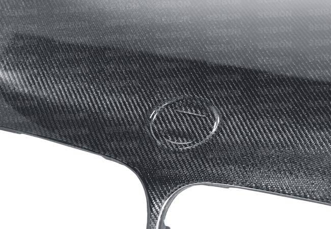 Seibon Carbon HD0205BMWE464D-OE Seibon 02-05 BMW 3 Series 4dr E46 (Manuf Date 7/02-7/06 Models Only) OEM-Style Carbon Fiber Hood thumbnail 16