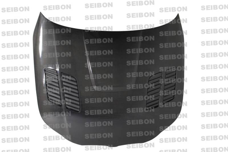 Seibon Carbon HD0407BMWE60-GTR Seibon 04-10 BMW 5 Series 4 dr E60 (Inc M5) GTR-Style Carbon Fiber Hood thumbnail 3