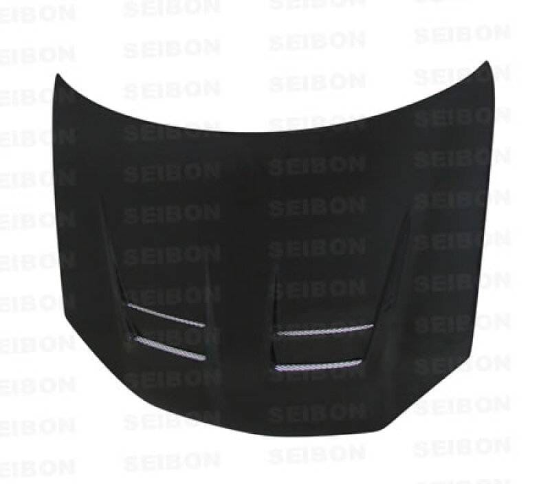 Seibon Carbon HD0607VWGTIB-DV Seibon 06-08 VW GTi Shaved DV Style Carbon Fiber Hood thumbnail 2
