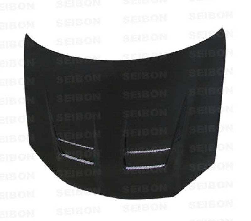 Seibon Carbon HD0607VWGTIB-DV Seibon 06-08 VW GTi Shaved DV Style Carbon Fiber Hood thumbnail 3