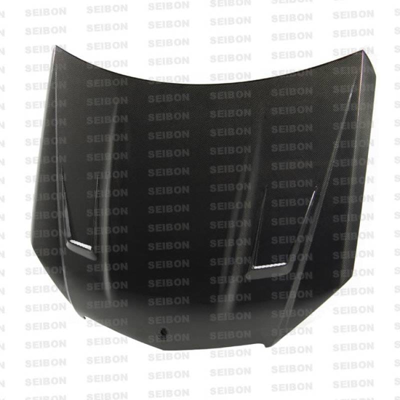 Seibon Carbon HD0709MBC63-GT Seibon 07-10 Mercedes Benz C-Class (AMG 63 ONLY) GT-Style Carbon Fiber Hood thumbnail 4
