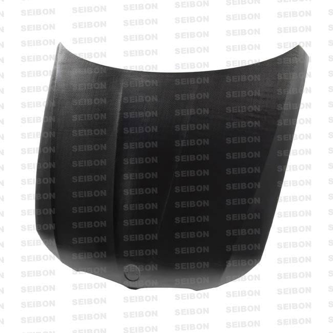 Seibon Carbon HD0910BMWE90-OE Seibon 09-11 BMW 3 Series 4dr (Exc M3) OE-Style Carbon Fiber Hood thumbnail 2
