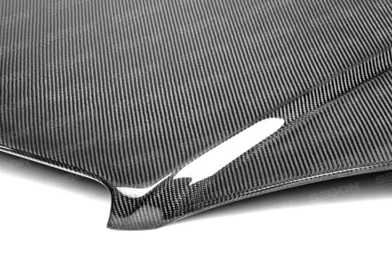 Seibon Carbon HD0709MBW204-OE Seibon 07-11 Mercedes Benz C-Class (Does Not Fit C63) OEM-Style Carbon Fiber Hood thumbnail 2