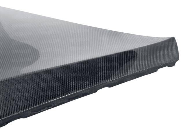 Seibon Carbon HD1112BMWE922D-OE Seibon 10-12 BMW 3 Series E92 2DR LCI OEM-Style Carbon Fiber Hood thumbnail 4