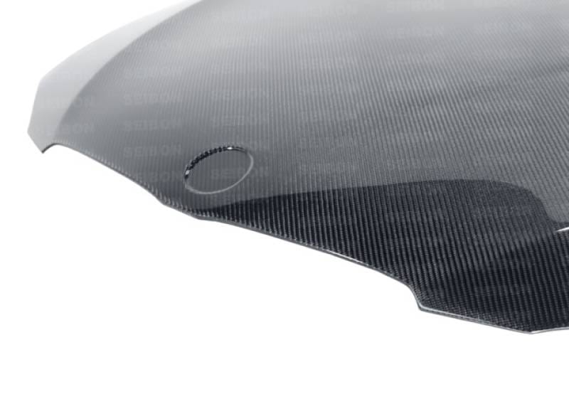Seibon Carbon HD1112BMWE922D-OE Seibon 10-12 BMW 3 Series E92 2DR LCI OEM-Style Carbon Fiber Hood thumbnail 10