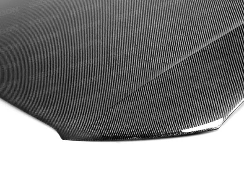 Seibon Carbon HD1213AUA4-OE Seibon 13-15 Audi A4 OEM Carbon Fiber Hood (Hood Pins Required) thumbnail 4