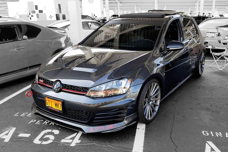 Seibon Carbon HD12VWG7-DV Seibon 15-20 Volkswagen Golf MK7 DV-Style Carbon Fiber Hood thumbnail 6