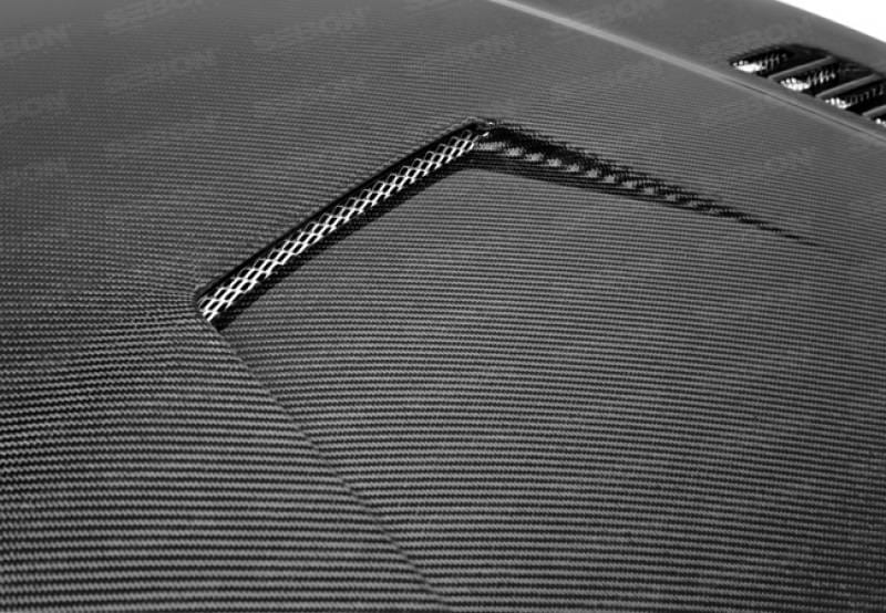 Seibon Carbon HD1213BMWF30-VR Seibon 12-14 BMW F30 / F32 VR-Style Carbon Fiber Hood thumbnail 4