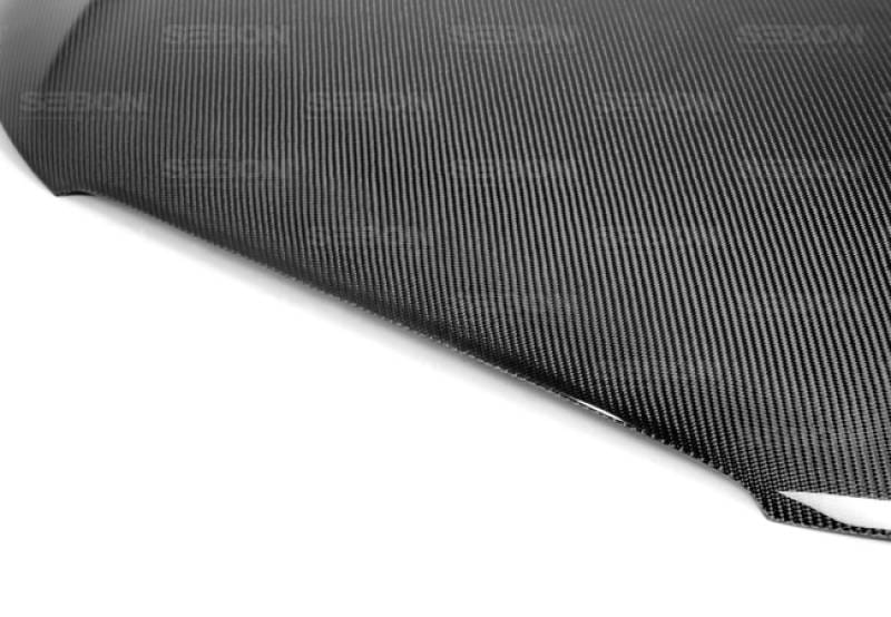 Seibon Carbon HD13AUA5-OE Seibon 13-17 Audi A5 OEM Carbon Fiber Hood thumbnail 2