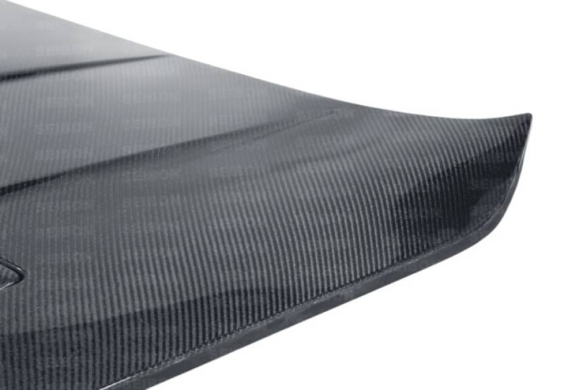 Seibon Carbon HD9703BMWE39-GTR Seibon 97-03 BMW 5 Series 4Dr (E39) GTR-Style Carbon Fiber Hood thumbnail 12