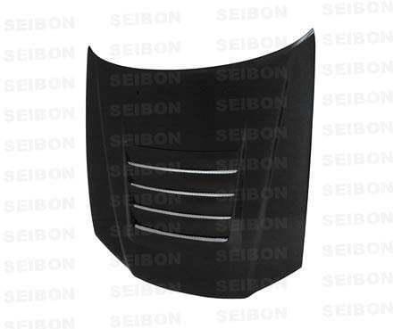 Seibon Carbon HD9901NSR34-DS Seibon 99-01 Nissan Skyline R34 GT-R (BNR34) DS Carbon Fiber Hood thumbnail 2